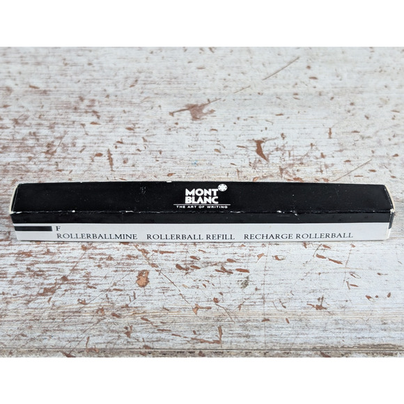 Montblanc Rollerball Fine Point Refill Black 16301 - Picture 1 of 4